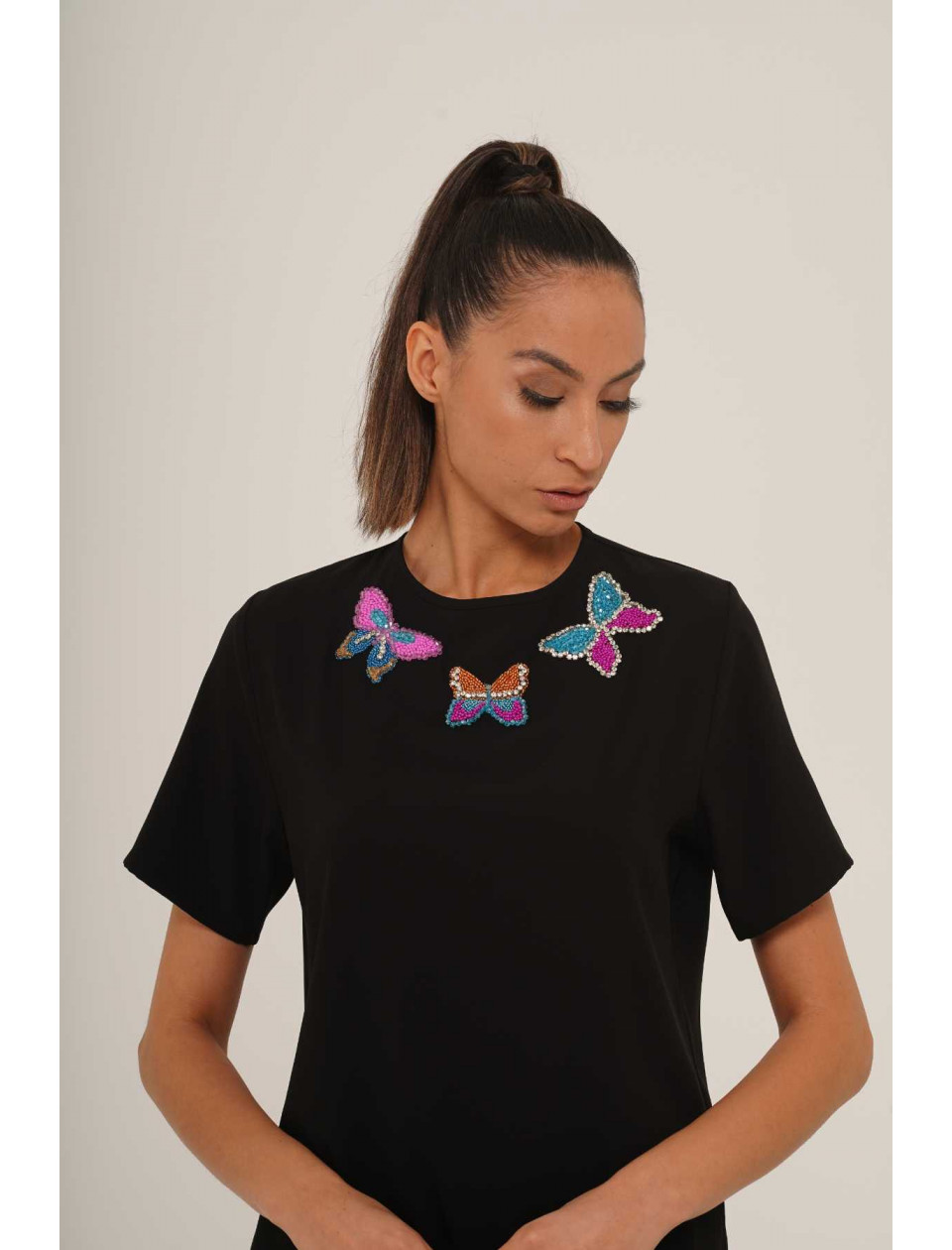 BUTTERFLY FRAME BLOUSE